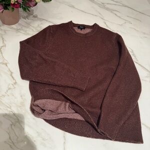 Men’s Burgundy Theory Sweater Size L
